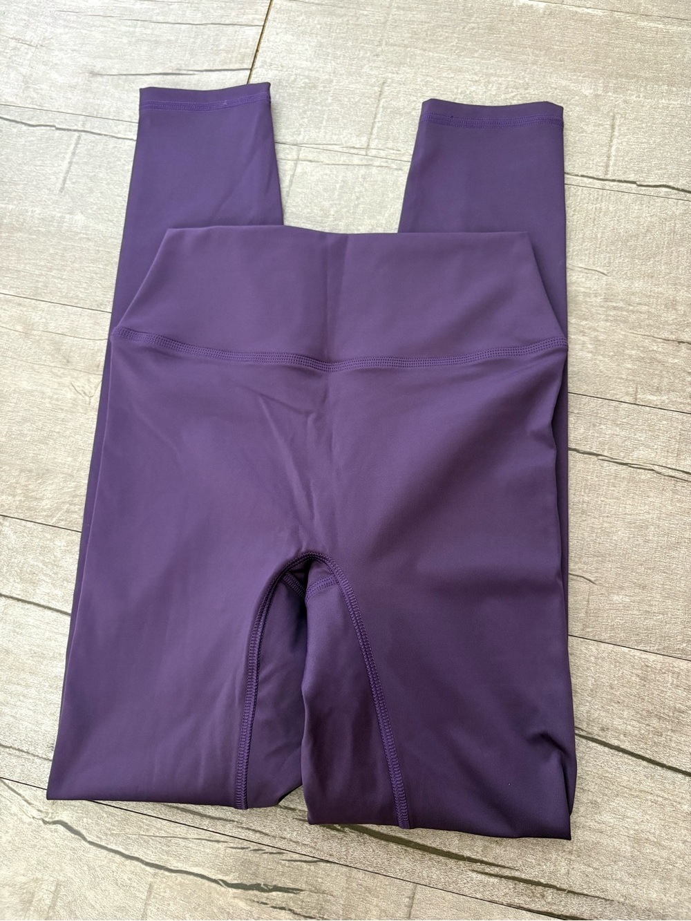 P'tula Deep Plum High-Waist Sample Leggings